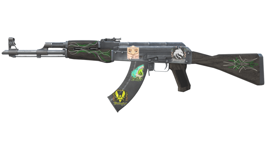 AK-47 | Emerald Pinstripe (Field-Tested)