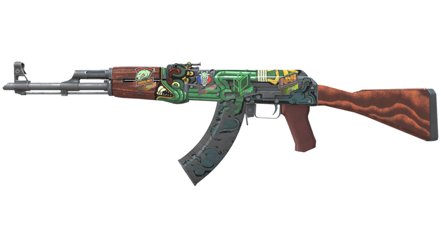 AK-47 | Fire Serpent (Well-Worn)
