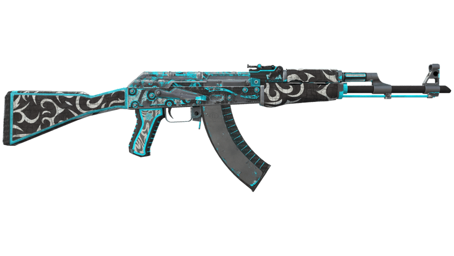 AK-47 | Снежный вихрь (Закалённое в боях)