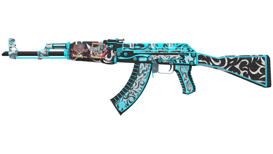 AK-47 | Frontside Misty (Minimal Wear)