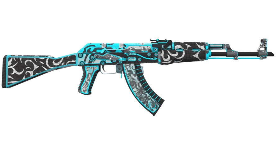 AK-47 | Frontside Misty (Well-Worn)