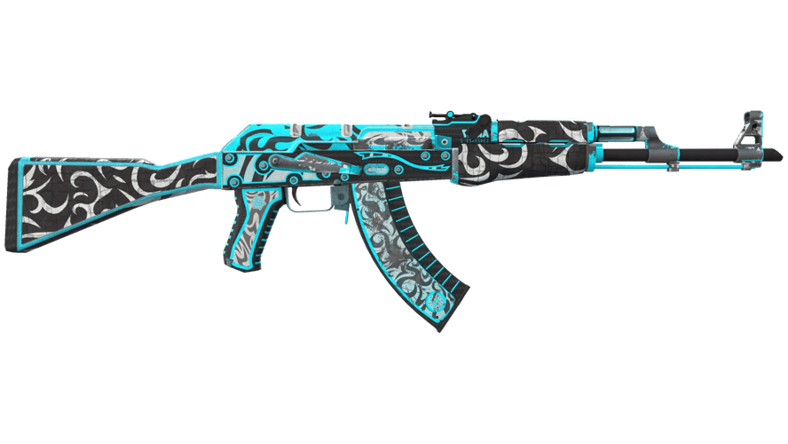 AK-47 | Frontside Misty (Well-Worn)