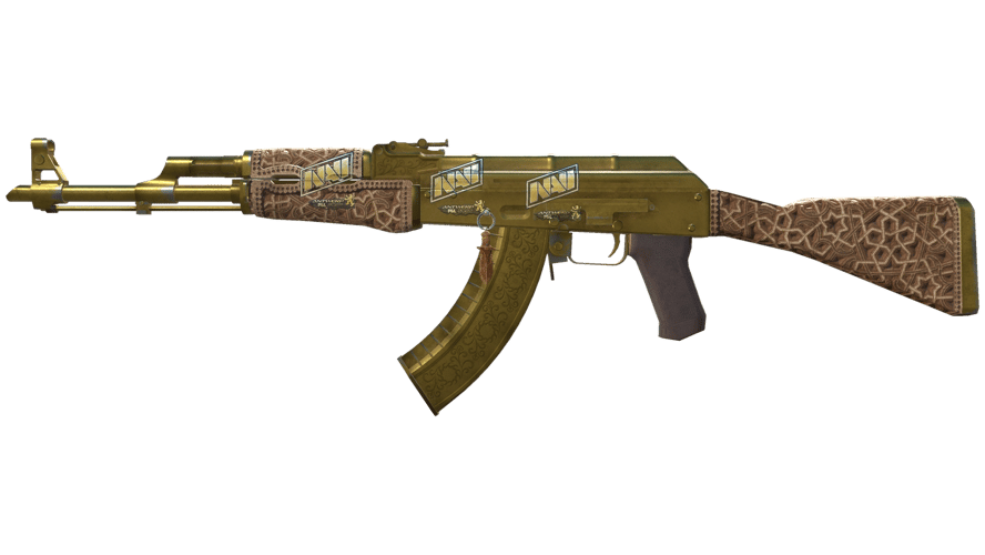 AK-47 | Золотая арабеска (Закалённое в боях)