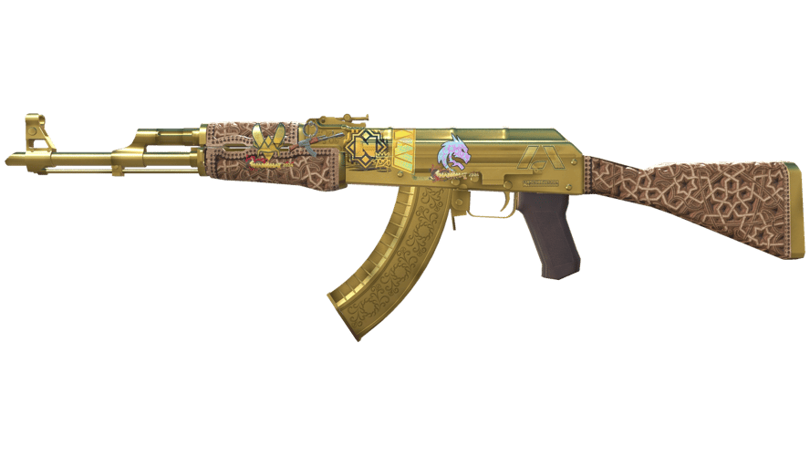AK-47 | Gold Arabesque (Factory New)