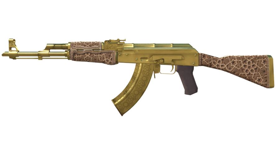 AK-47 | Gold Arabesque (Minimal Wear)