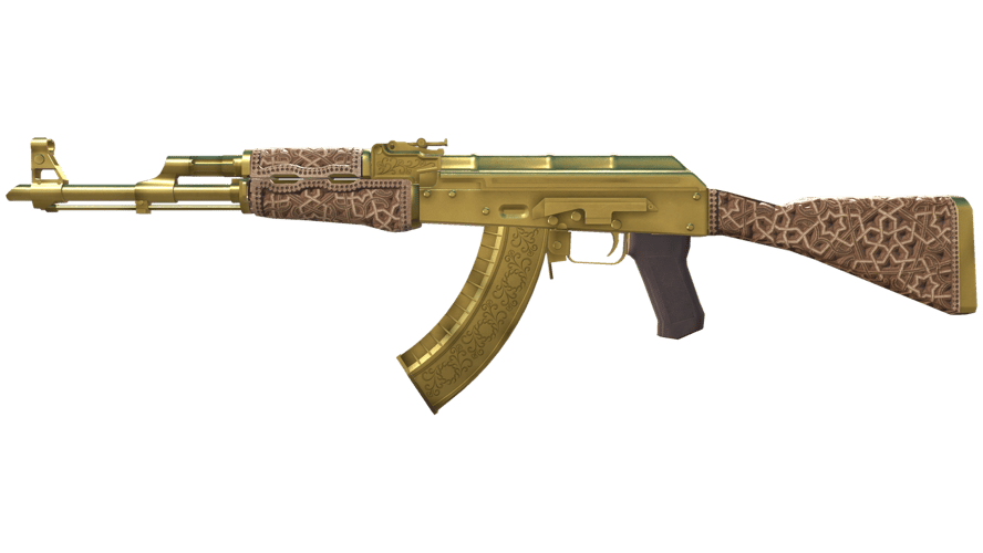 AK-47 | Gold Arabesque (Minimal Wear)