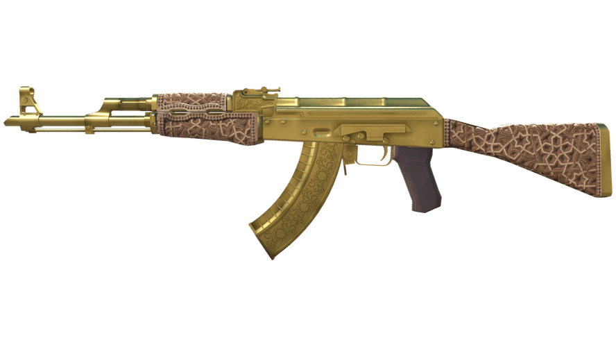 AK-47 | Gold Arabesque (Minimal Wear)