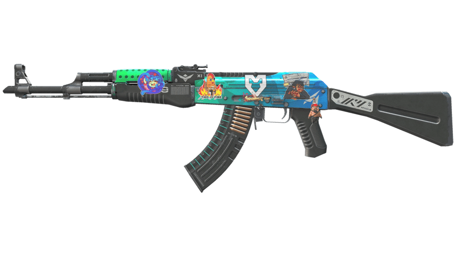 AK-47 | Ice Coaled (Well-Worn)