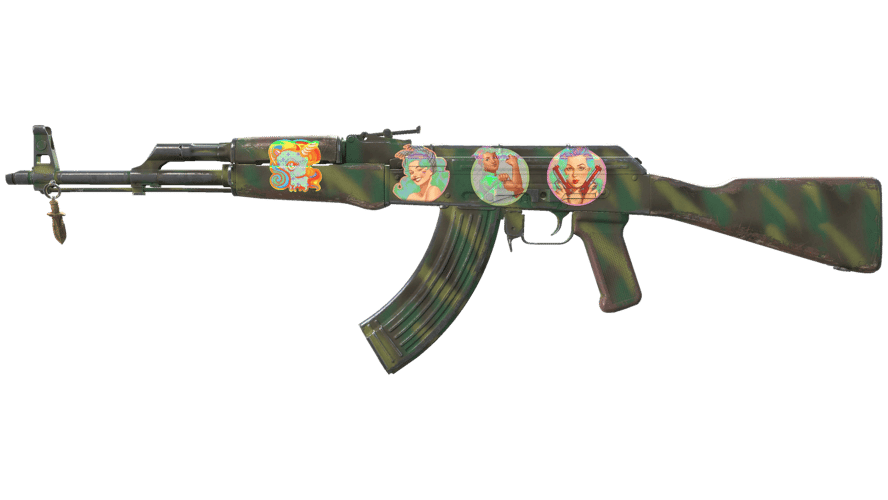 AK-47 | Jungle Spray (Field-Tested)