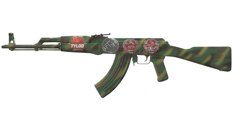 AK-47 | Jungle Spray (Minimal Wear)