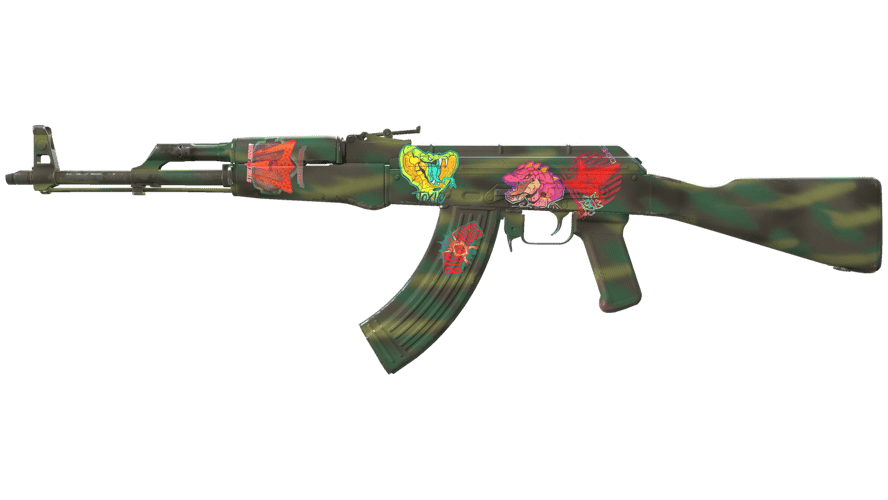 AK-47 | Jungle Spray (Minimal Wear)