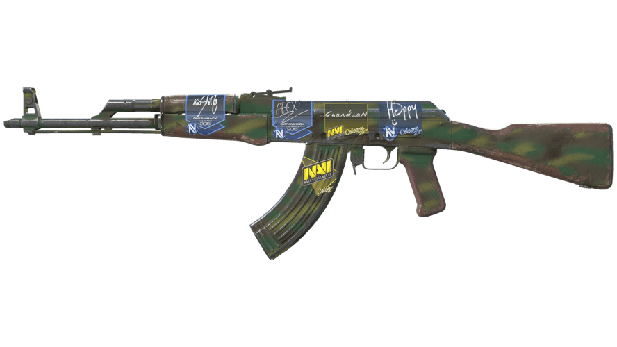 AK-47 | Jungle Spray (Well-Worn)
