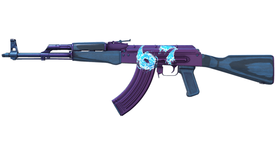 AK-47 | Midnight Laminate (Minimal Wear)