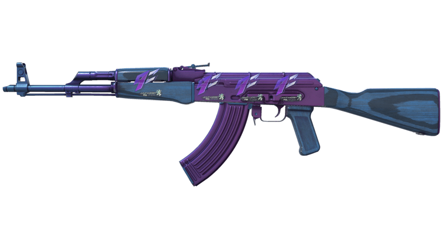AK-47 | Midnight Laminate (Minimal Wear)