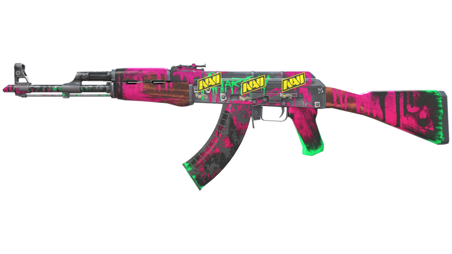 AK-47 | Neon Revolution (Battle-Scarred)