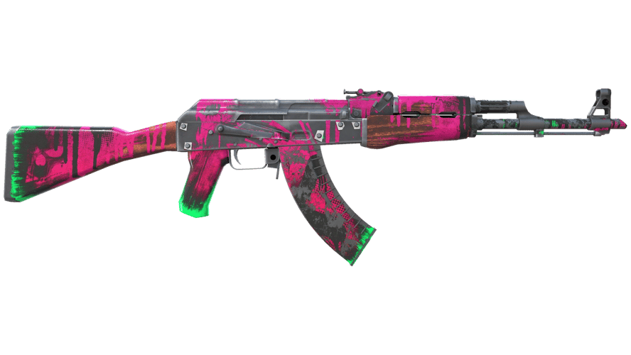 AK-47 | Neon Revolution (Battle-Scarred)