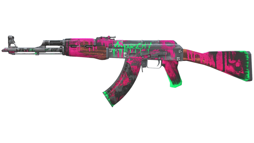 AK-47 | Neon Revolution (Battle-Scarred)