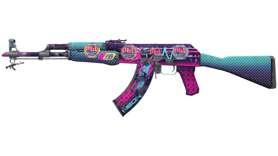 AK-47 | Neon Rider (Battle-Scarred)