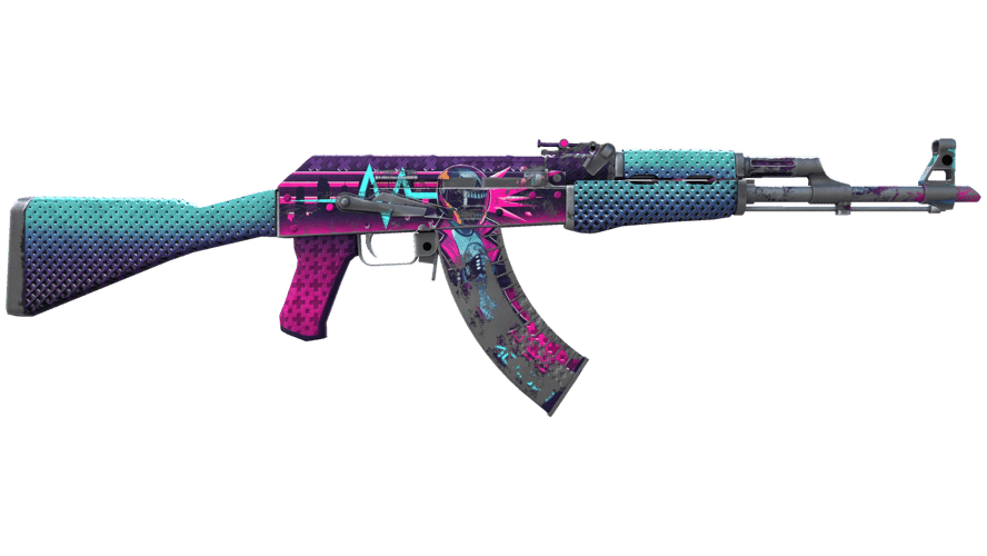 AK-47 | Neon Rider (Battle-Scarred)