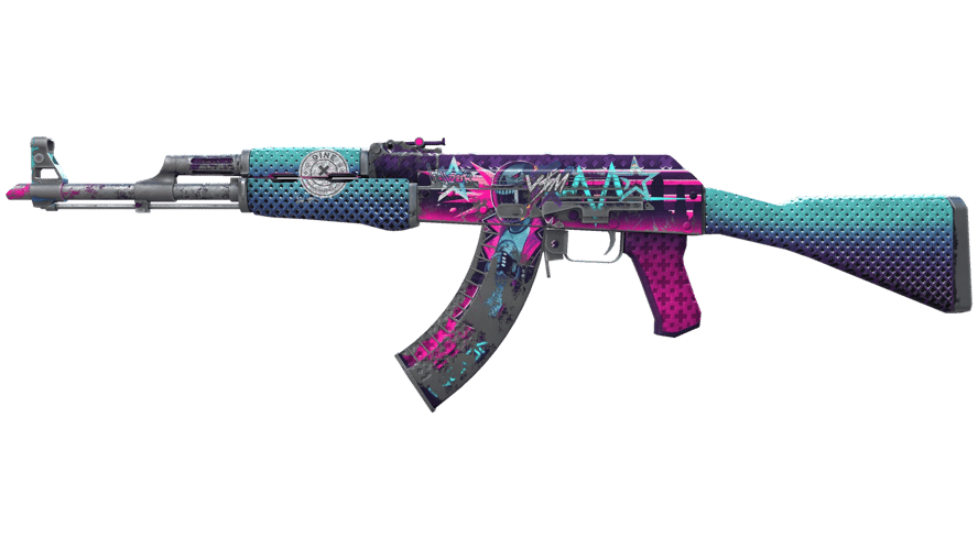 AK-47 | Neon Rider (Battle-Scarred)