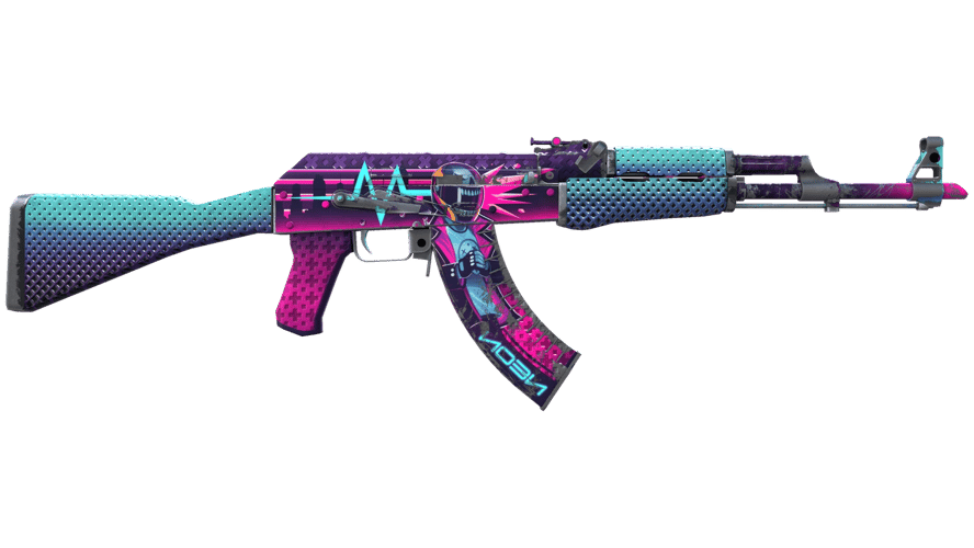 AK-47 | Neon Rider (Battle-Scarred)
