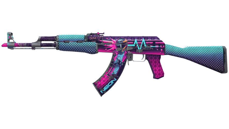 AK-47 | Neon Rider (Battle-Scarred)