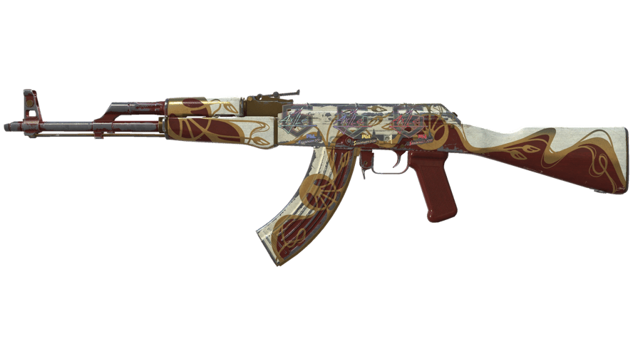 AK-47 | Nouveau Rouge (Well-Worn)