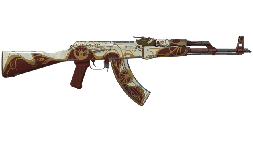 AK-47 | Nouveau Rouge (Well-Worn)