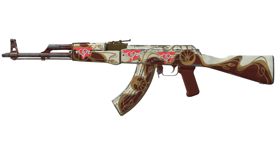 AK-47 | Nouveau Rouge (Well-Worn)