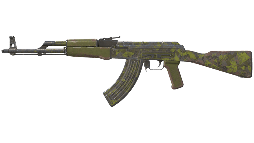 AK-47 | Olive Polycam (Battle-Scarred)
