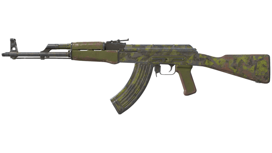 AK-47 | Olive Polycam (Battle-Scarred)