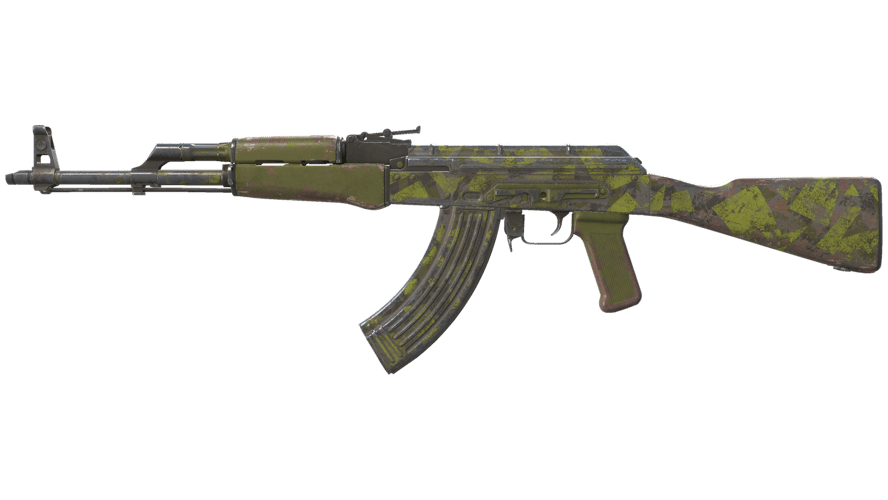 AK-47 | Olive Polycam (Battle-Scarred)