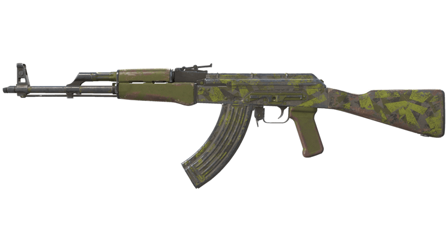 AK-47 | Olive Polycam (Battle-Scarred)