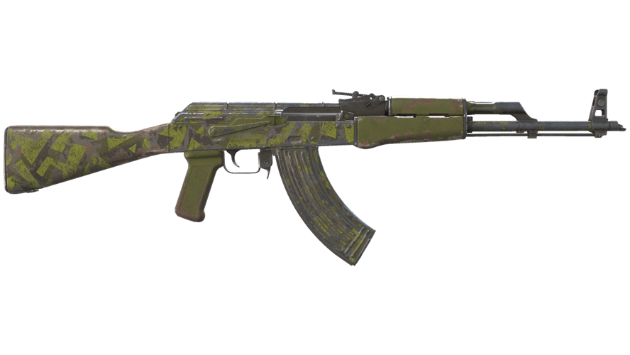 AK-47 | Olive Polycam (Battle-Scarred)