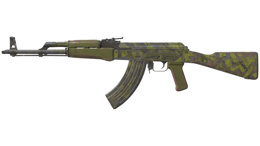 AK-47 | Olive Polycam (Battle-Scarred)