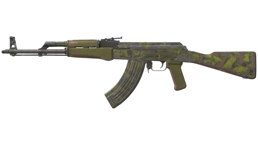 AK-47 | Olive Polycam (Battle-Scarred)