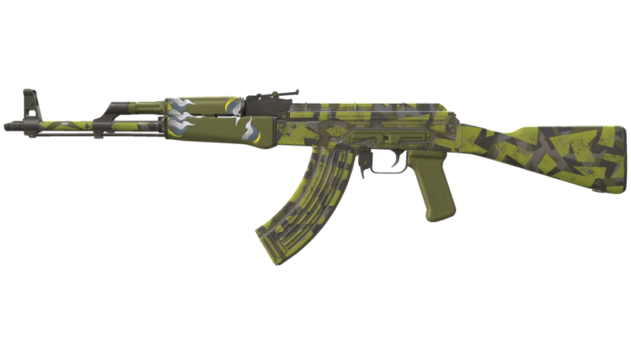 AK-47 | Olive Polycam (Minimal Wear)