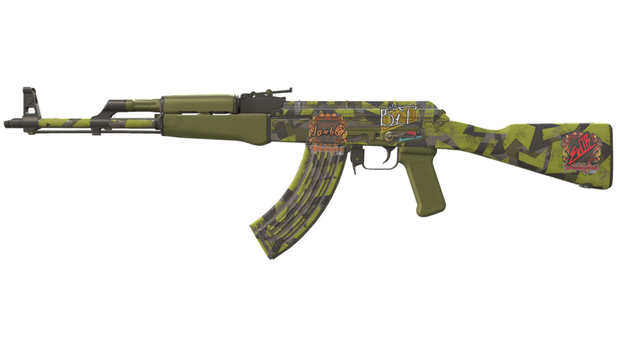 AK-47 | Olive Polycam (Minimal Wear)