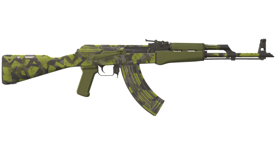 AK-47 | Olive Polycam (Minimal Wear)