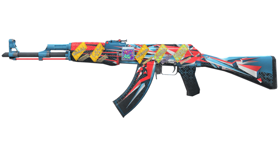 AK-47 | Буйство красок (Немного поношенное)