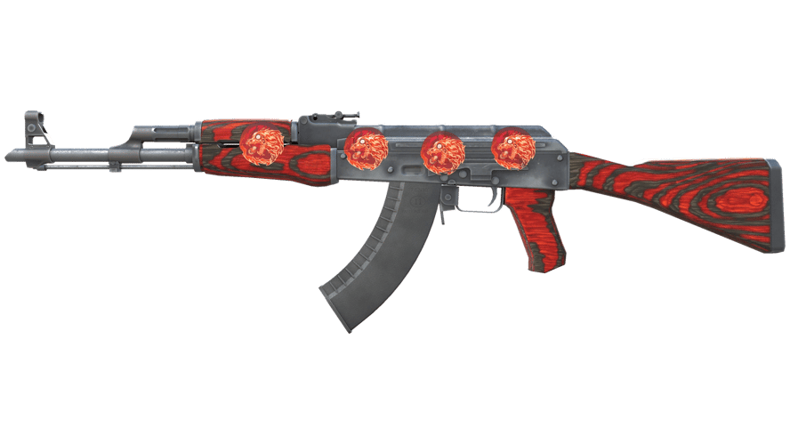 AK-47 | Red Laminate (Battle-Scarred)