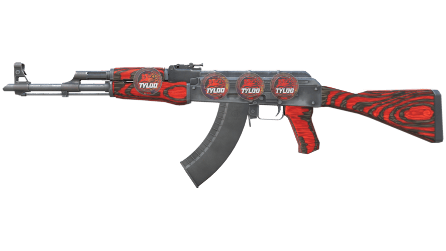 AK-47 | Red Laminate (Minimal Wear)
