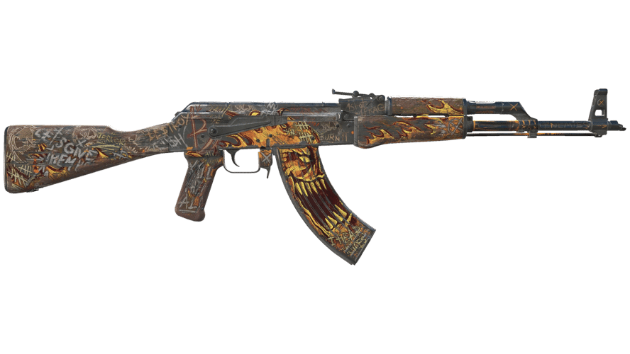 AK-47 | Searing Rage (Battle-Scarred)