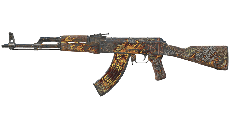 AK-47 | Searing Rage (Battle-Scarred)