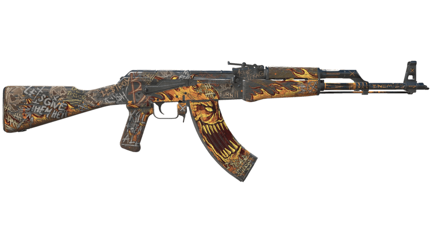 AK-47 | Searing Rage (Battle-Scarred)