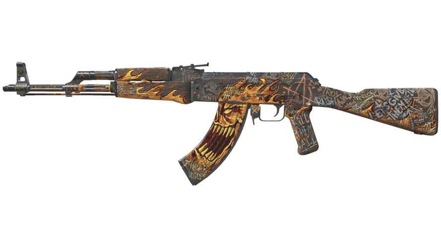 AK-47 | Searing Rage (Battle-Scarred)