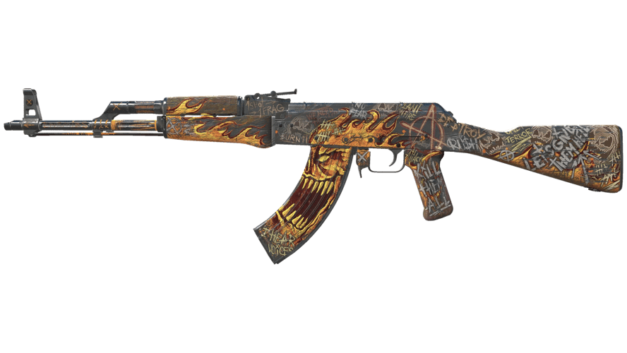 AK-47 | Searing Rage (Battle-Scarred)