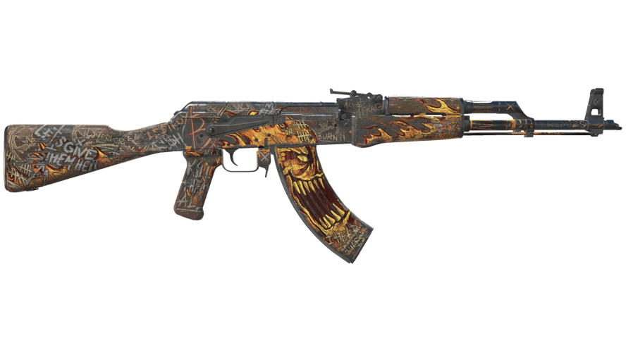 AK-47 | Searing Rage (Battle-Scarred)