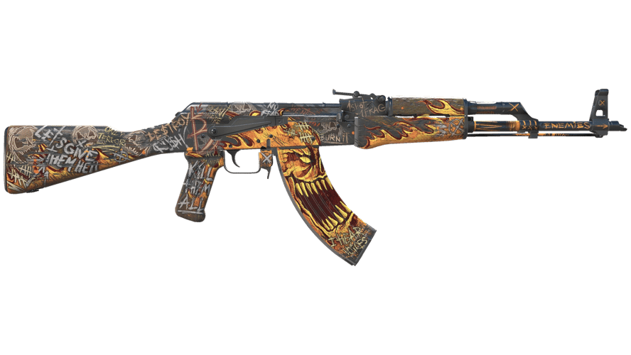AK-47 | Searing Rage (Прямо с завода)