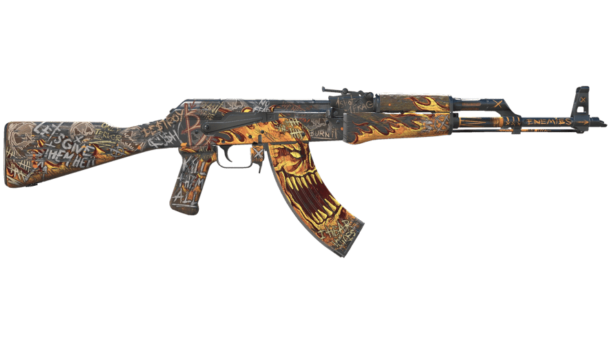 AK-47 | Searing Rage (Minimal Wear)